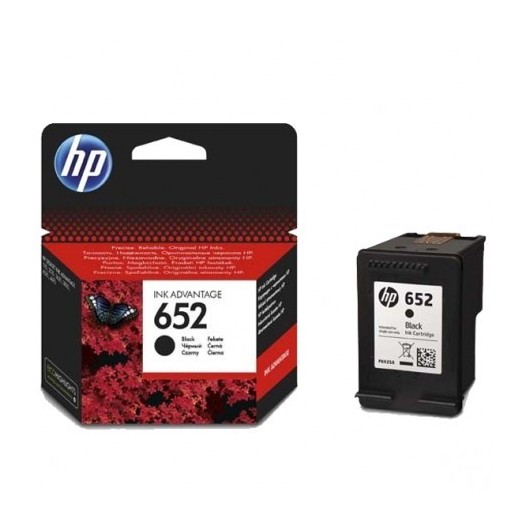 CARTOUCHE HP 652 BLACK ORIGINAL INKJET