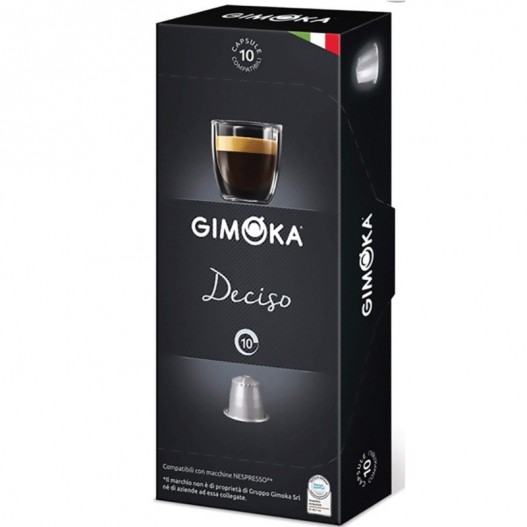CAPSULE À CAFÉ GIMOKA DECISO COMPATIBLE NESPRESSO...