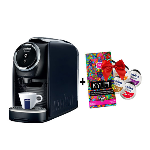 PACK MACHINE À CAFÉ LAVAZZA CLASSY MINI + 10 CAPSULES LAVAZZA BLUE