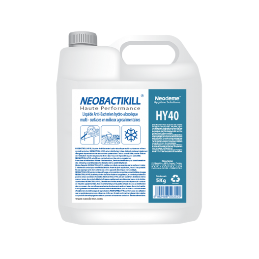 NEOBACTIKILL HY40 MULTI-SURFACES - BID 5KG