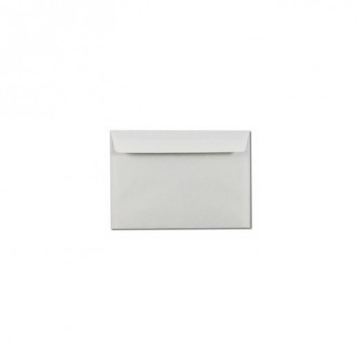 Enveloppes blanches longues vierges 80g, 11,4 x 16,2cm (x50
