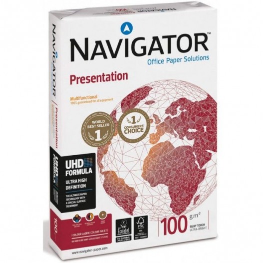 RAME PAPIER 100 GR DE PRESENTATION NAVIGATOR A4 -...