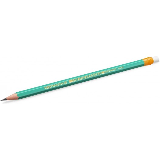 BIC BIC Évolution Noir Graphite Crayons Hb 8 Paquet Avec Gomme à Effacer 