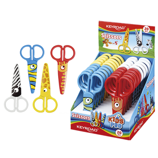 CISEAUX SCOLAIRE KIDS PRO12CM  - KEYROAD