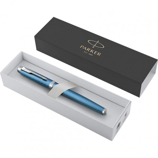 Stylo Grey STYLO A PLUME PREMIUM BLUE GREY - PARKER