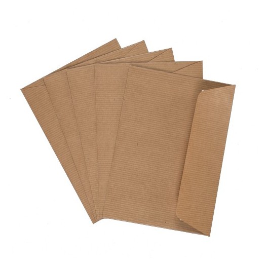 PACK DE 500 ENVELOPPES KRAFT 16X22 STRIP - PIGNA