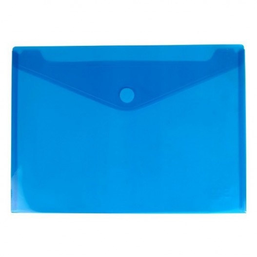 Pochette papier plastique avec bouton DELI A4 Transparent ROUGE - E10442 -  prix en Tunisie