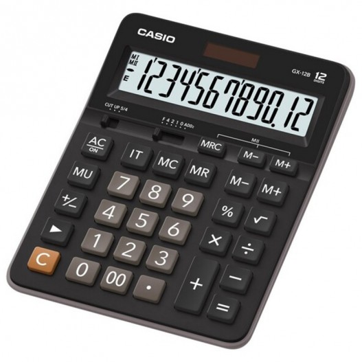 CALCULATRICE DE BUREAU CASIO GX-12B