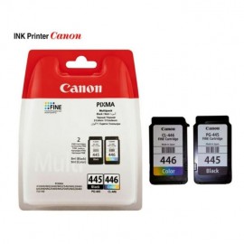 Promo Canon pack cartouches d'encre noir + couleur pg-545 - cl-546