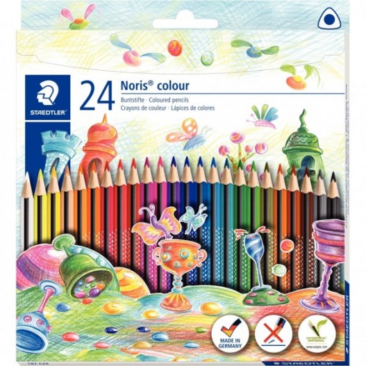 PAQUET DE 24 CRAYONS COULEUR ECO BRILLANT - STAEDTLER