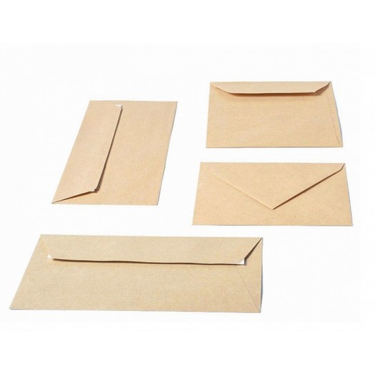 PACK DE 500 ENVELOPPES KRAFT 22X32 STRIP - PIGNA