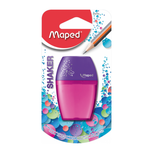TAILLE CRAYON SHAKER 1 TROU - MAPED 3475