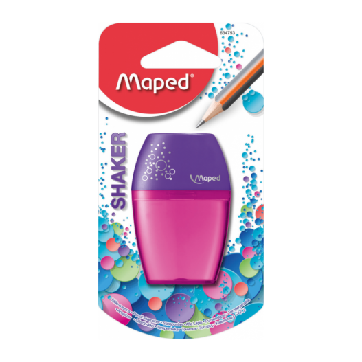 TAILLE CRAYON 2 TROU AVEC RESERVOIR SHAKER MAPED