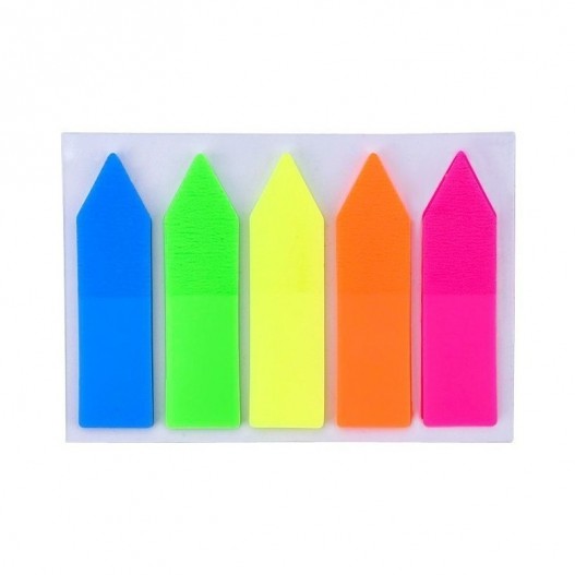 STICK NOTE FLECHE FLUO MARQUE PAGE - AD P12-5