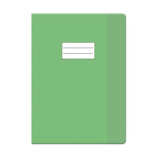 PROTEGE CAHIER LINO 21×29,7CM A4 GM - VERT