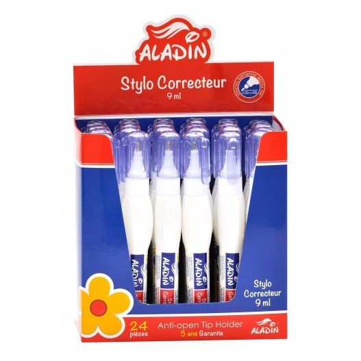 CORRECTEUR STYLO 9ML -  ALADIN