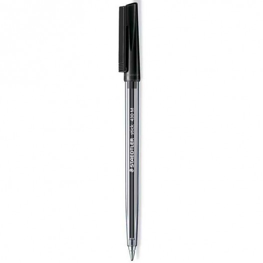 STYLO A BILLE STAEDTLER STICK 430 M  NOIR