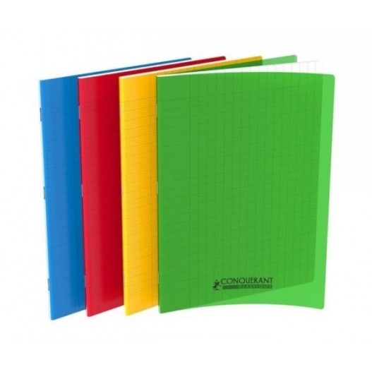 CAHIER PIQUE N°24 17*22CM COULEURS 96PAGES PM - 90GR...