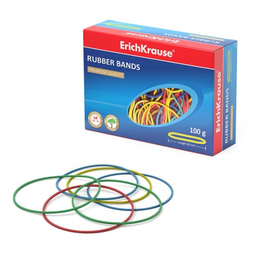 BRACELET ELASTIQUE EXTRA COULEUR 100GR - ERICHKRAUSE