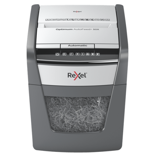 DESTRUCTEUR PAPIER SHREDDER AUTOFEED+50 50FEUILLES/20LITRES - REXEL