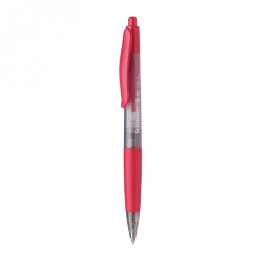 STYLO A BILLE GEL GELION 1 ROUGE