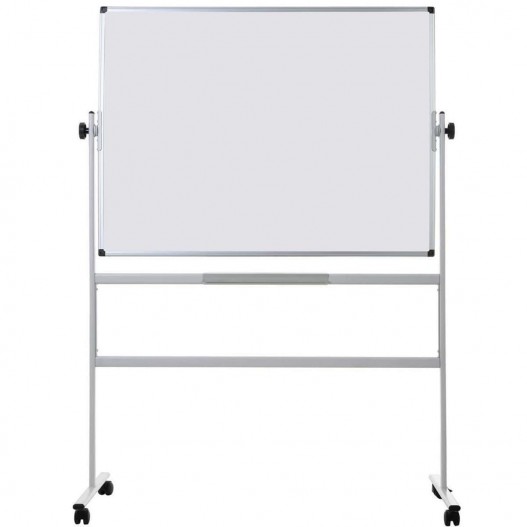 Lot De 2 Tableaux Blancs A3 Double Face Avec Supports Bois - 42x30 Cm - Pour Mariage, Café, événements