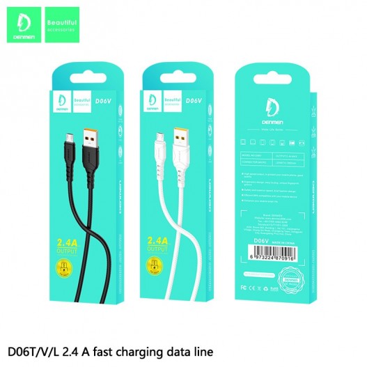 CABLE CHARGEUR MICRO USB - 1 METRE
