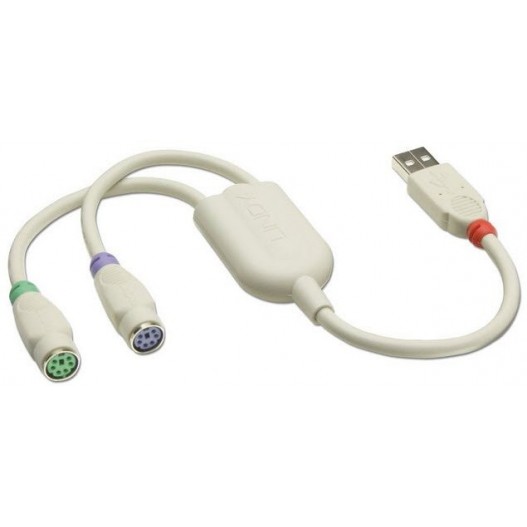 Generic Adaptateur USB Double Lecteur Convertisseur Câble PS2 à PC &  Playstation 3 à prix pas cher