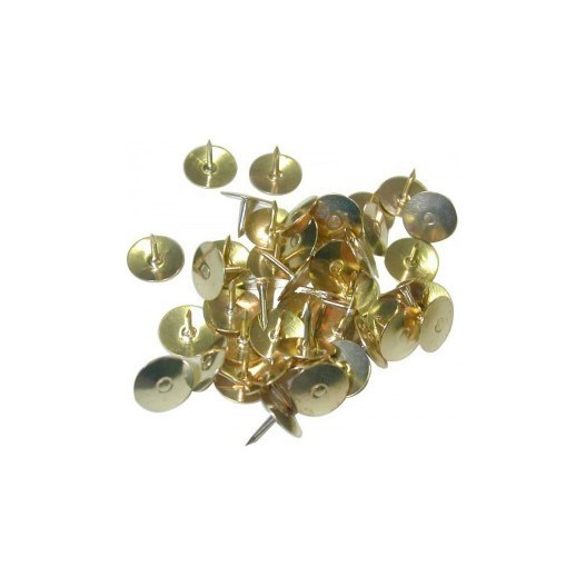 BOITE DE 50 PUNAISES 10MM GOLD