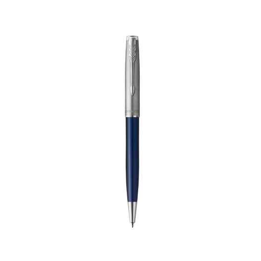 Parker Sonnet Stylo à Bille Violet Sable Chromé - Pointe Moyenne Encre Noire, Élégance Raffinée