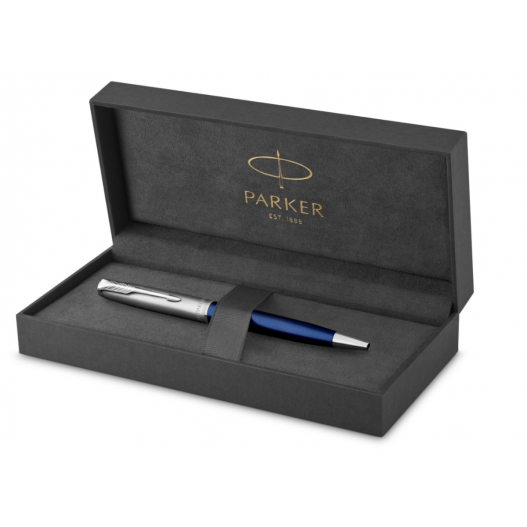 STYLO A BILLE SONNET METAL BLEU PARKER 6640