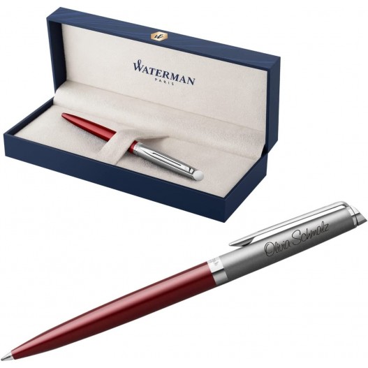 STYLO A BILLE HEMISPHERE ROUGE CC WATERMAN 6626