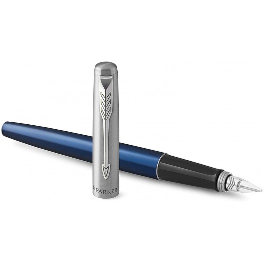 STYLO A PLUME SONNET METAL BLEU PARKER 6748