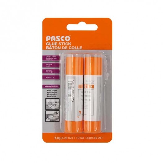 BLISTER DE 2 COLLE STICK 8GR  - PASCO