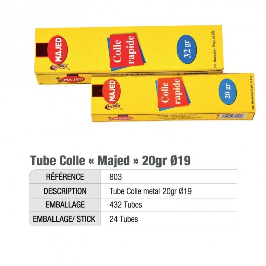 COLLE TUBE 20 GR MAJED
