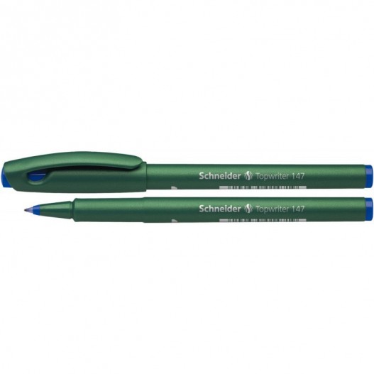 STYLO TOPWRITER 147 POINTE FIBRE 0,6MM BLEU