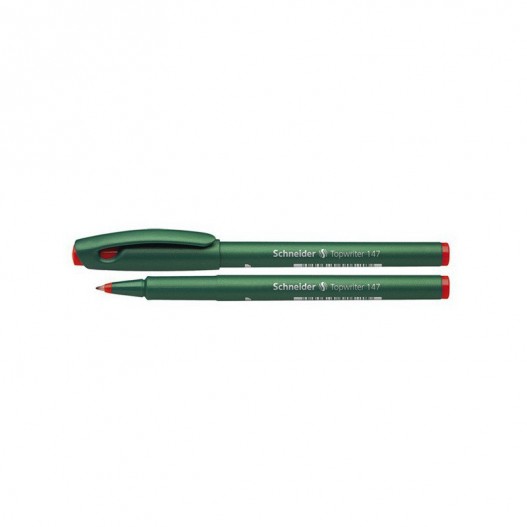 STYLO TOPWRITER 147 POINTE FIBRE 0,6MM ROUGE