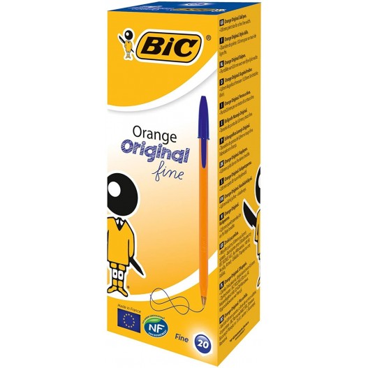 BOITE DE 20 STYLOS  0.7MM  FINE - BIC