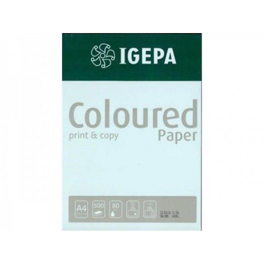 RAMETTE DE PAPIER COULEUR A4 -500 FEUILLES BLEU PASTEL