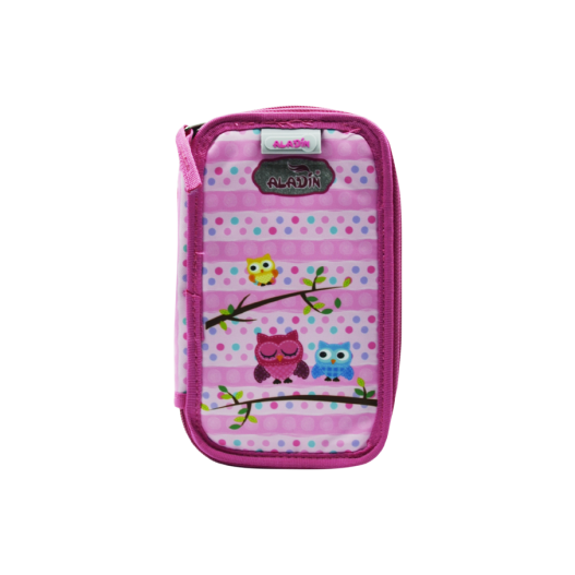 TROUSSE CAREE 2 COMPARTIMENTS HIBOU - ALADIN