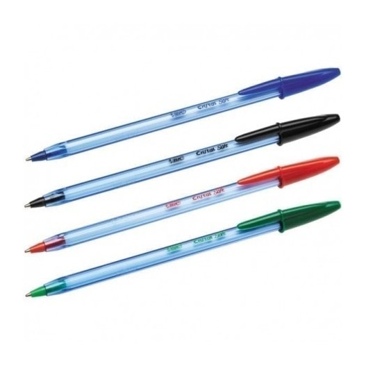 STYLO BIC A BILLE CRISTAL SOFT ASSORTIES