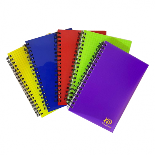 CARNET AVEC SPIRALE PM  7.4*10.5 180 PAGES 80GR - KO