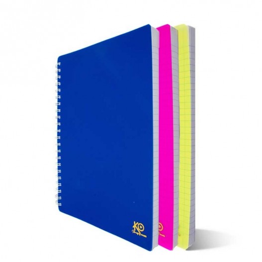 CAHIER WIRO 100 PAGES  UNI A4 GM COUV PP 70GR - KO