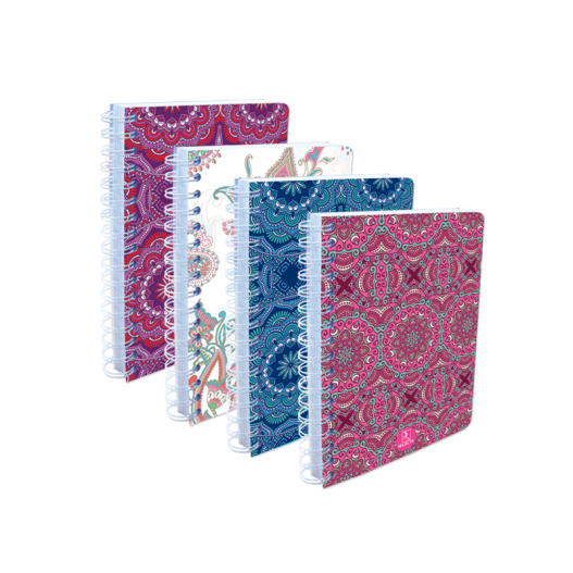 CAHIER AVEC SPIRALE WIRO 400 PAGES A4 GM 70GR - SELECTA