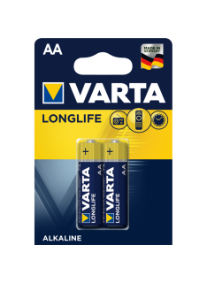 Piles rondes 1,5V AA LR3 Varta LongLife POWER (x4)