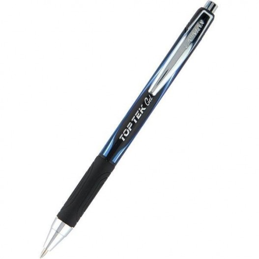 STYLO GEL TOPTEK NOIR 0.7 MM - UNIMAX
